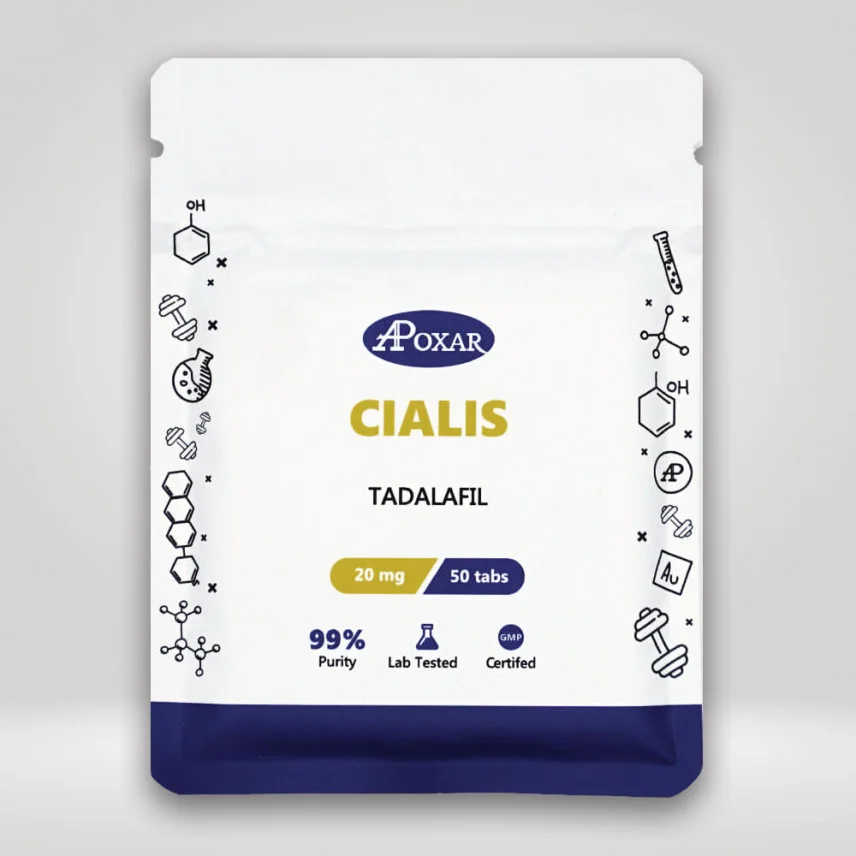 Cialis -Tadalafil 20mg/50tabs – Apoxar